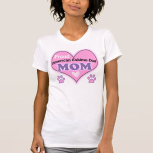Proud American Eskimo Dog Mum T-Shirt