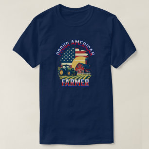 Proud American Farmer T-Shirt