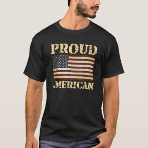 Proud American Gift USA Flag Pride America T-Shirt