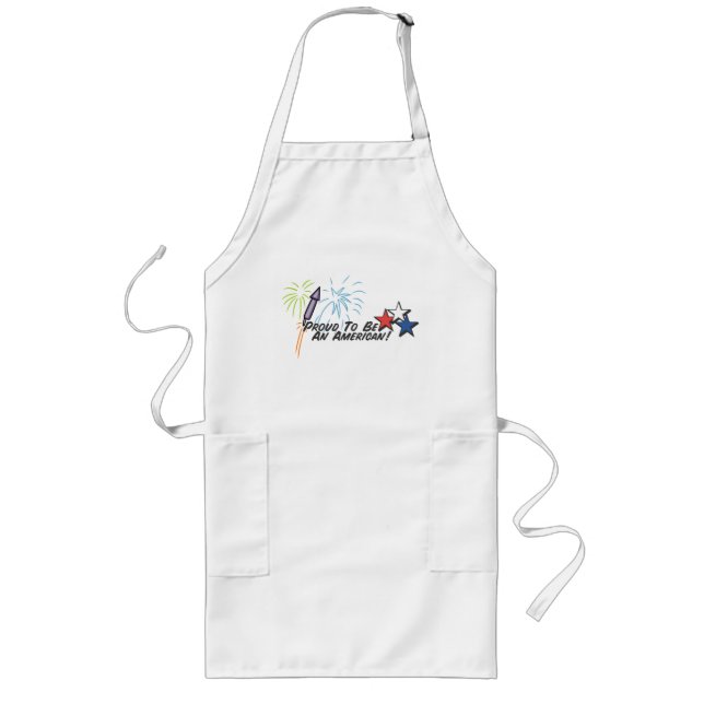 Proud American - Long Apron (Front)