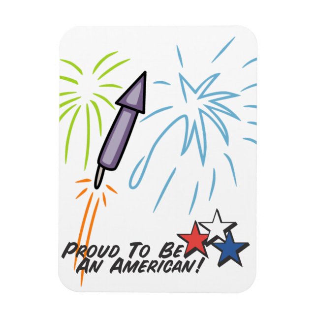 Proud American - Magnet (Vertical)