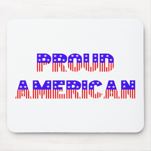 Proud American Mouse Mat (Front)