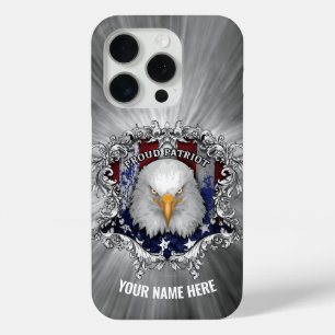 Proud American Patriot (personalised) Case-Mate iP iPhone 15 Pro Case