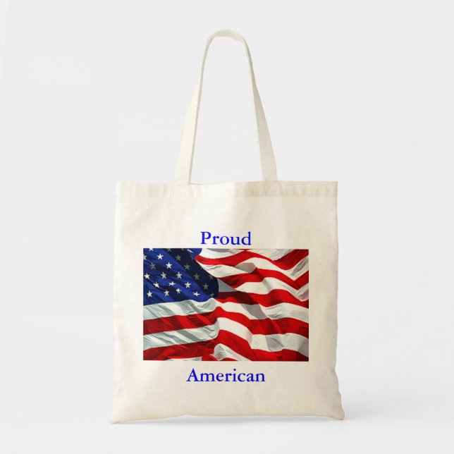 Proud American Tote Bag (Front)