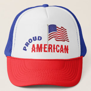 Proud American Trucker Hat