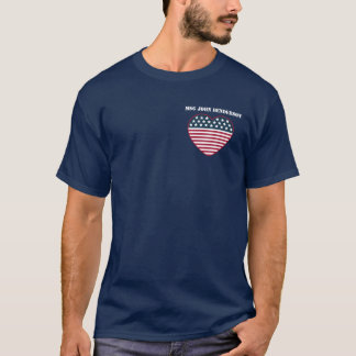 "Proud American Veteran!" Customisable T-Shirt