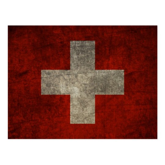 Proud and Swiss Postcard