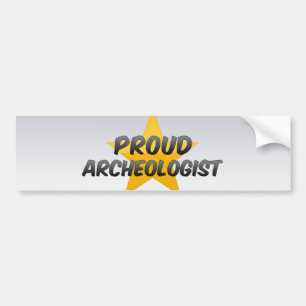 Proud Archaeologist Bumper Sticker