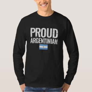 Proud Argentinian Argentina Flag T-Shirt