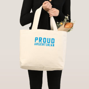 Proud Argentinian Large Tote Bag