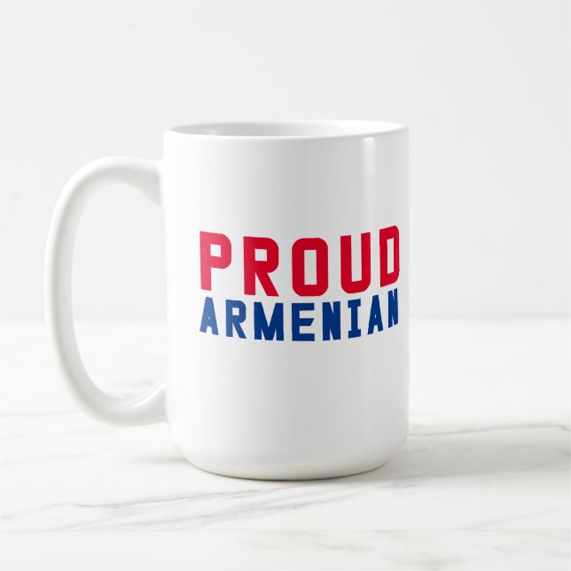 Proud Armenian Coffee Mug (Left)
