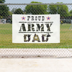 Proud Army Dad Banner