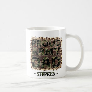 Proud Army Dad – Bold Camouflage Coffee Mug