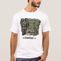 Proud Army Dad Camouflage Design