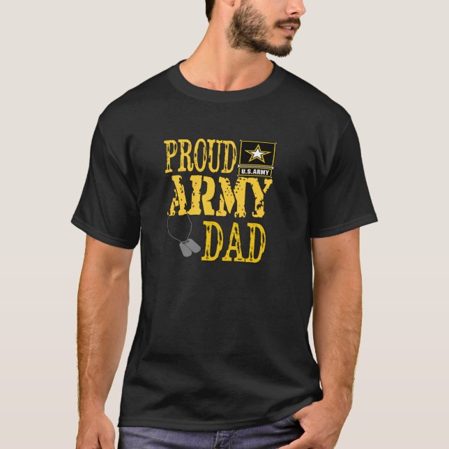 Proud Army Dad Pullover  Military Pride Pullover  (Front)