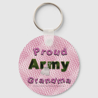 Proud Army Grandma Keychain