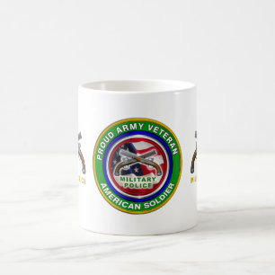 Proud Army Military Police Corps Veteran Coffee Mug