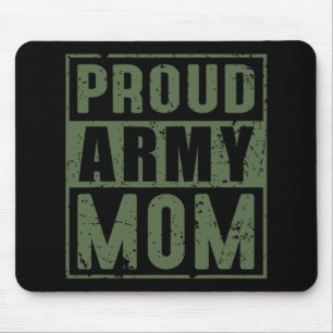 Proud Army Mum American Military Veteran Mothers D Mouse Mat