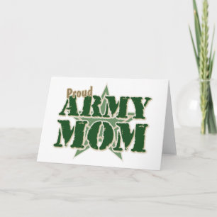 Proud Army Mum Card