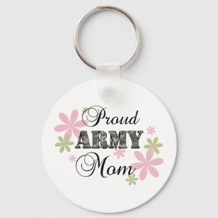 Proud Army Mum [fl c] Key Ring