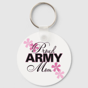 Proud Army Mum Key Ring