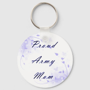 Proud Army Mum Key Ring