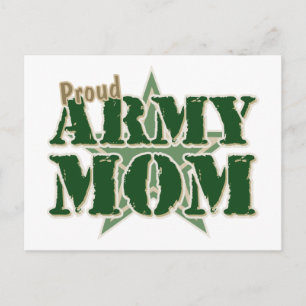 Proud Army Mum Postcard