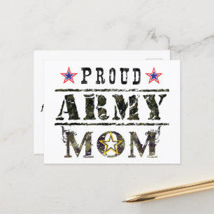 Proud Army Mum Postcard