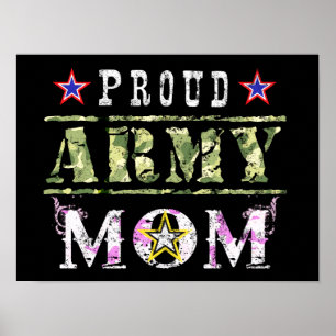Proud Army Mum Poster