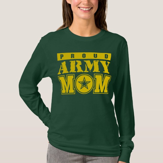 Proud Army Mum Shirt (Front)