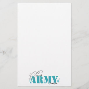 Proud Army Mum Stationery