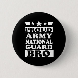 Proud Army National Guard Brother National 6 Cm Round Badge