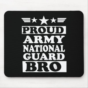 Proud Army National Guard Brother National Mouse Mat