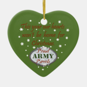 Proud Army Parents Ornament