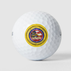 Proud Army Veteran Cavalry Golf Balls