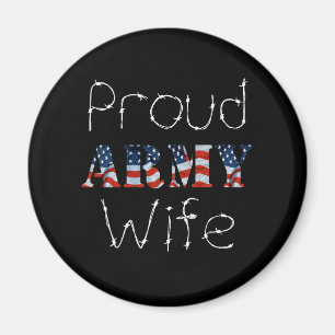 Proud Army Wife Magnet