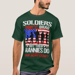 Proud Armys Grandma Military Pride (83) T-Shirt