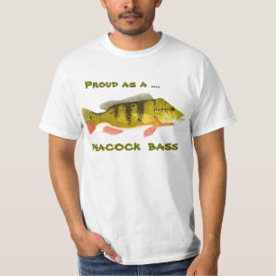 Proud as a Peacock Bass Apparel T-Shirt