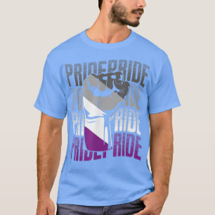 Proud Aseual Pride Fist Queer Pride Month Aseualit T-Shirt