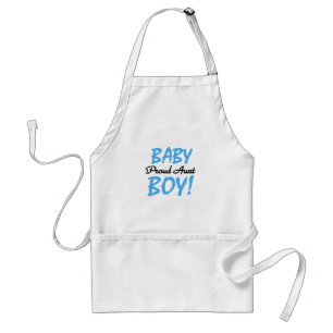 Proud Aunt Baby Boy Tshirts and Gifts Standard Apron