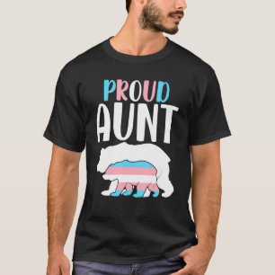 Proud Aunt Bear Transgender Day Of Visibility Lgbt T-Shirt