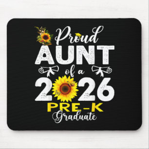 Proud aunt of 2026 pre-k graduate mothers dayProud Mouse Mat