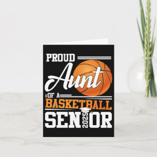 Proud Aunt Of A 2025 Senior Graduate Sketll Card
