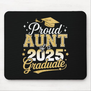 Proud Aunt Of A Cl Of 2025 Graduate Senior Graduat Mouse Mat