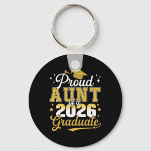 Proud Aunt Of A Cl Of 2026 Graduate Senior Graduat Key Ring
