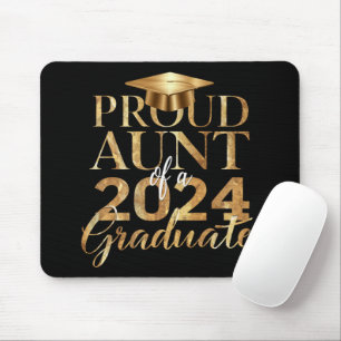 Proud Aunt of a Class of 2024 Senior Graduation Mouse Mat