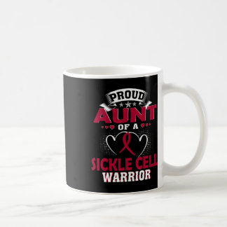 Proud Aunt Of A Sickle Cell Warrior Coffee Mug