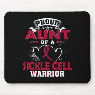 Proud Aunt Of A Sickle Cell Warrior Mouse Mat