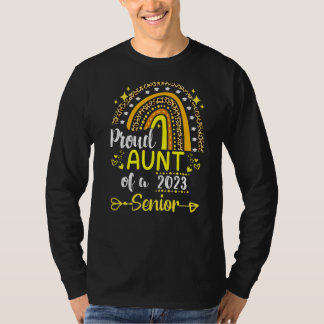 Proud Aunt Of Class Of 2023 Graduate Senior 22 Gra T-Shirt