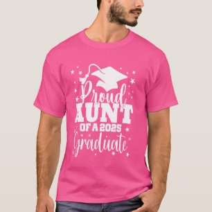 Proud Aunt Of Class of 2025 Graduate Senior Gradua T-Shirt